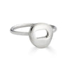 Balbi Ring Ronnie Taubenfeld is an organic whimsical shape made of sterling silver 