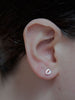 Balbi Studs Earrings Ronnie Taubenfeld shown on a woman's ear for size