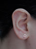 Doyo Studs Earrings Ronnie Taubenfeld shown on a woman's ear for size